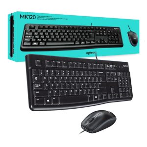 موس و کیبورد سیمی برند LOGITECH مدل MK120