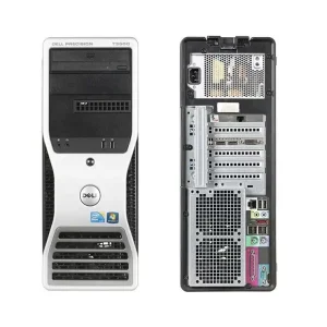 سرور ورک استیشن DELL مدل PRECSION T3500 (INTEL XEON W3505 8GB+500GB HDD)