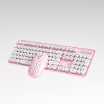 کیبورد و موس مکانیکال بی سیم (WIRELESS) NEWFF مدل EF128