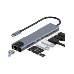 تبدیل 8 کاره TYPE-C برند ENET مدل EN-COT7026